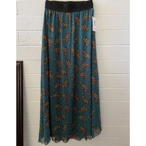Lularoe Floral Lucy Skirt